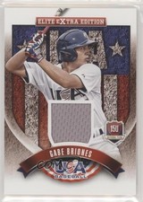 2015 Panini Elite Extra Edition USA Baseball 15U Game Jerseys Gabe Briones s3g