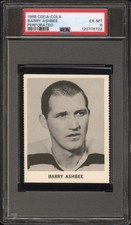 1965 Coca-Cola Barry Ashbee PSA 6 EX-MT