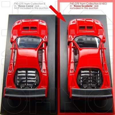 Ferrari F40 GTE 1995 KYOSHO 1:64 Collection 8 NEO Scuderia Red