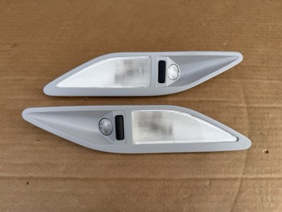 BMW E39 C Pillar Lights Reading Lamp Gray Set OEM 540i 530i 528i 525i