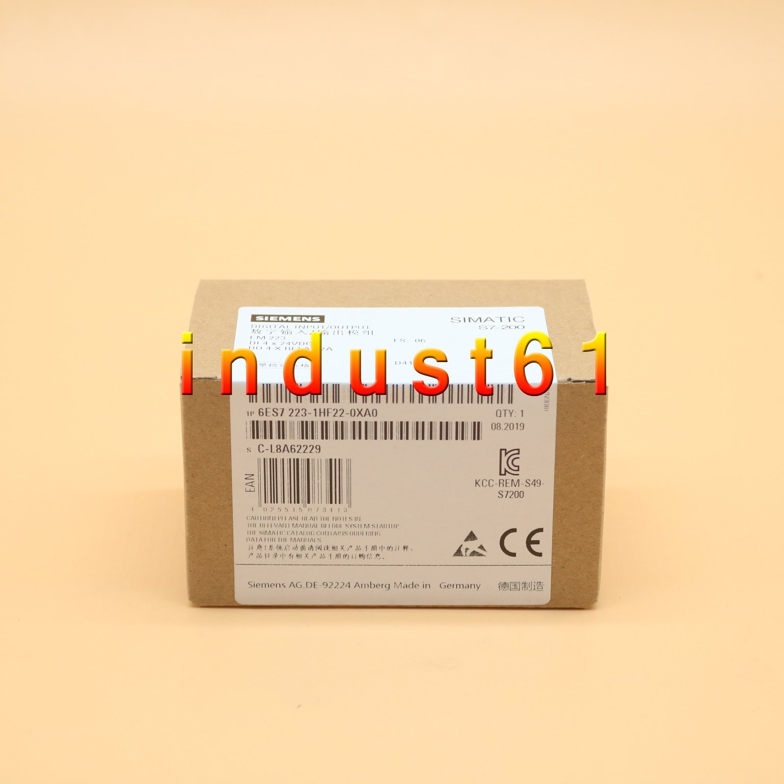 Code Input Logo New Siemens Digital Input/Output 6ES7 223-1HF22-0XA0 FREE SHIPPING | eBay