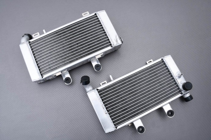Radiateur eau VFR800 FI RC46 moto HONDA VFR 800 refroidissement liquide 1998-2001
