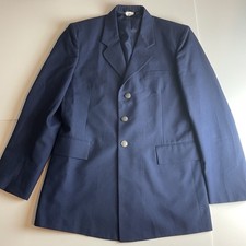 DSCP Maryland Abbigliamento Uomo Blu US Air Force 3 Bottoni Tuta Blazer Giacca 40 L
