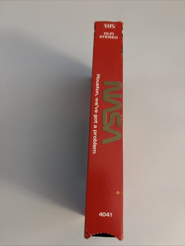 NASA Houston We've got a Problem VHS TAPE -Space APOLLO 13 -RARE - Picture 4 of 5