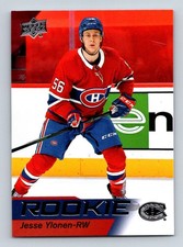 #13 Jesse Ylonen 2021-22 Upper Deck Star Rookie ( RC Canadiens