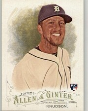 2016 Topps Allen & Ginter Guido Knudson Rookie #286 RC Detroit Tigers