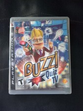 Buzz Quiz TV (Sony PlayStation 3, 2008) - CIB! Complete, Tested, Working