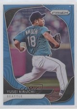 2020 Panini Prizm Tier II Mega Box Carolina Blue Prizm Yusei Kikuchi #150 00gy
