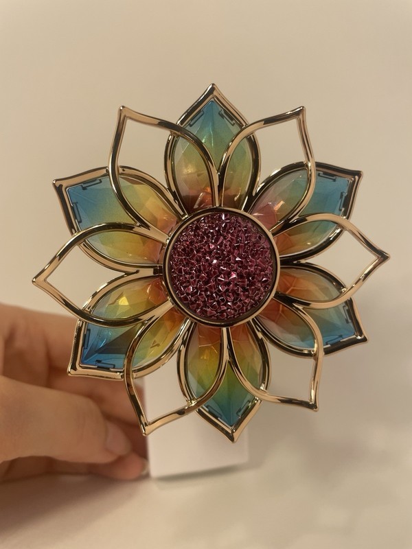 BATH BODY WORKS Diwali Rangoli Flower Wallflower Bulb Plug USED