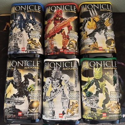 LEGO BIONICLE STARS: Tahu (7116) Takanuva , Rahkshi, Vezok, Gresh, Skrall NEW