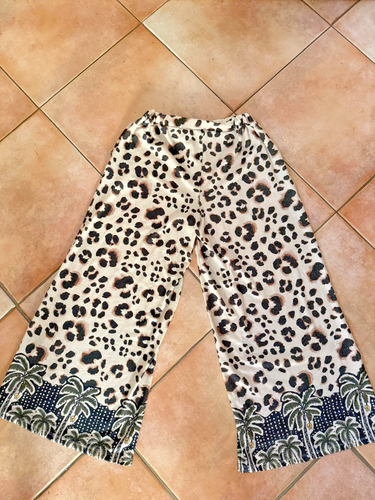 LaBass Schlaghose Viskose LUREX PRINT STREIFEN PLAMEN - 44 46 48 50 52 54 56 - Bild 16 von 16