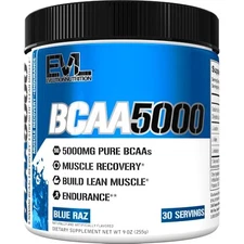 Evlution EVL BCAAs Amino Acids Powder - Blue Raz