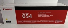 OEM Genuine Canon 054 Yellow Toner Cartridge NEW