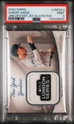 AARON JUDGE JUMBO JERSEY SLEEVE PATCH PSA 9 #JSESAJ 2020 TOPPS - TOP POP