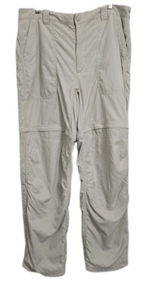 #ad LL Bean Sz XL 38x32 Convertible Pants to Shorts Khakis Hike Camp Fish Athleisure $23.00