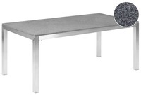 Gartentisch Aus Steingemisch Grau 180 Cm Grosseto