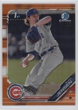 2019 Bowman Draft Chrome Orange Refractor 4/25 Ryan Jensen #BDC-91 0m5h