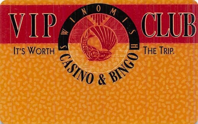 Swinomish Casino - Anacortes, WA - 1st Issue Slot Card (BLANK)