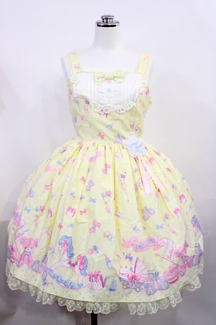 Angelic Pretty Dreamy Baby Room in Yellow JSK (MTO Version
