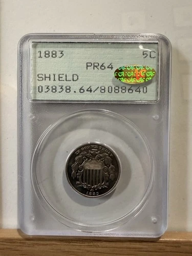 1883-P Shield Nickel — photo from another recent sale