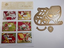 Anna Griffin 3D Sleigh Dies Card Making Scrap...