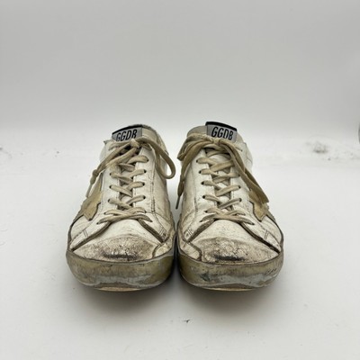 Golden Goose Superstar GGDB Leather Low Skate Sneakers Men display picture 1