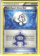 Team Aqua's Great Ball Double Crisis 27/34 2015 on eBay