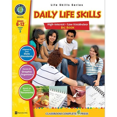 Daily Life Skills Big Book Gr. 6-12 - Classroom Complete Press (Life Skills ...