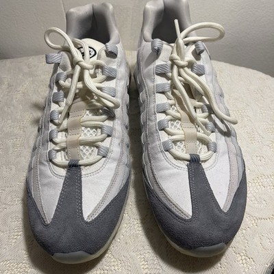 Nike Air Max 95 QS Men s Low Top Suede Sneakers Gray White Colorblock DV2593-100