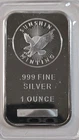 Sunshine Minting 1 oz .999 Fine Silver Bar 1 Ounce Total Precious Metal Content