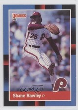 1988 Donruss Shane Rawley (Solid Blue Corner Upper Left) #83 1i3