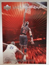 Michael Jordan Chicago Bulls NBA Basketball Card (See Pics For Year/Brand) E11