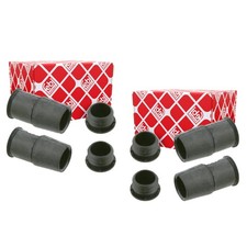 2X FEBI BILSTEIN FÜHRUNGSHÜLSEN-SATZ BREMSSATTEL VORDERACHSE HINTERACHSE