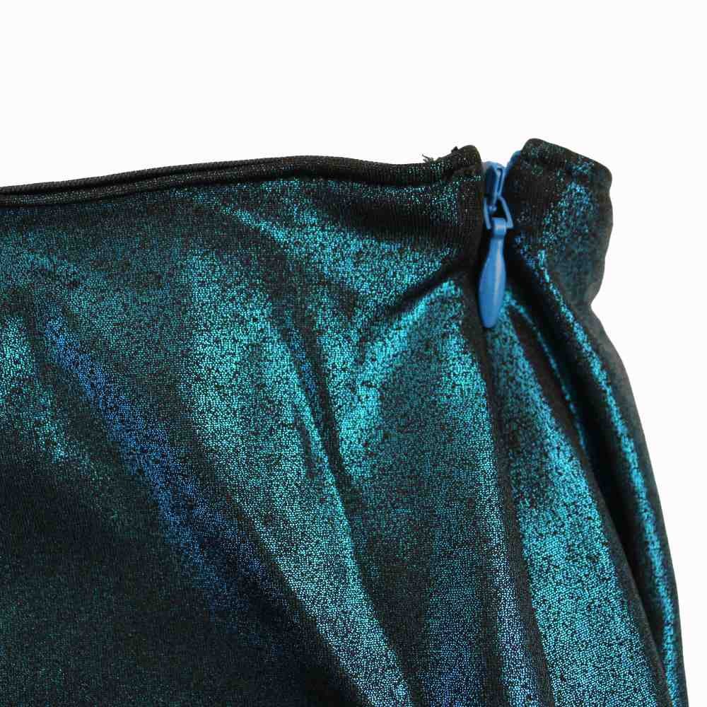 Ameri Vintage 23SS Glitter Pencil Flare Skirt M B… - image 4