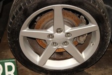 -cap 2005-2007 C6 Vette Rear Five 5 Spoke Qg6 Alloy Factory Oem Wheel 19x10 -cap 2005-2007 C6 Vette Rear Five 5 Spoke Qg6 Alloy Factory Oem Wheel 19x10