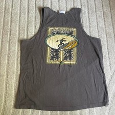 VTG 90s Surfing The Island Maui Hawaii tank top XL summer sports beach vacation