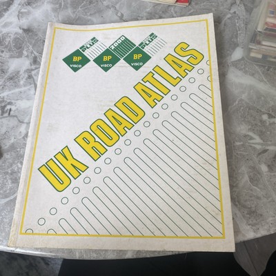 BP Uk Road Atlas Visco 2000 plus Vintage 