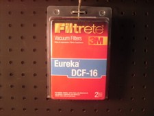 Eureka DCF-16 Vacuum Pad Filter 2950 2960 2990 Series 3M Filtrete 67816A 1pk/2
