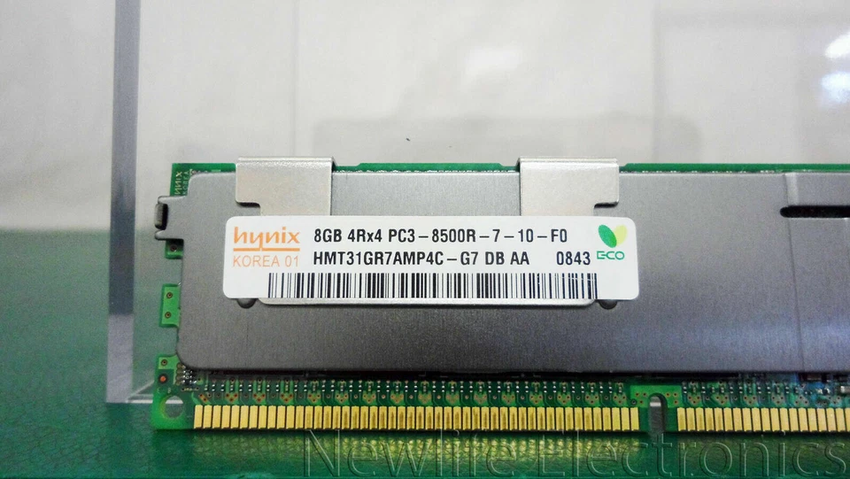 Hynix HMT31GR7AMP4C-G7 8GB PC-8500 DDR3 SDRAM Server Memory - Image 2 of 3
