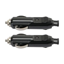 2Pack 12V Male Car Cigarette Lighter Socket Plug Connector NEW