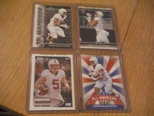 CHRISTIAN MCCAFFREY -(4x) Different 2017 ROOKIE / RC ( LOT ) 49ers INVEST