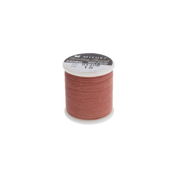 Miyuki Beading Nylon Thread 330 DTEX 50 meters (54.6 yards) Nutmeg eBay