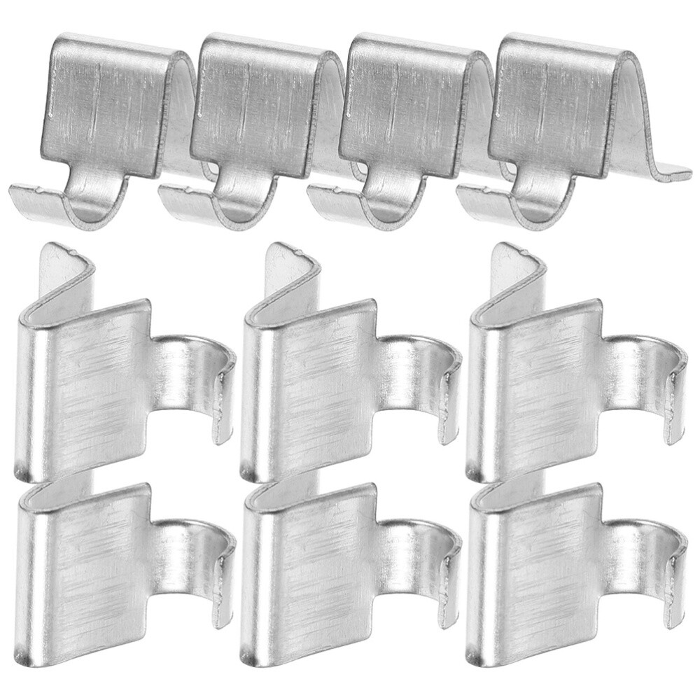 10pcs Heavy Duty File Cabinet Shelf Clips & Brackets for Shelving Support-image