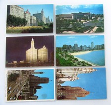 USA Postcards America Lot 6 x CHICAGO Illinoi...
