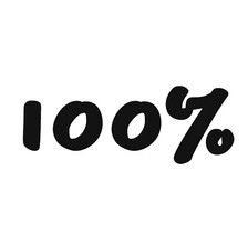 "100 " Self Ink Round Teacher Stamp