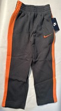 NEW Boy's Sweat Pants Gray Orange Active size 4