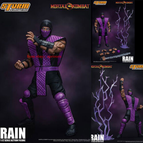 Figurine articulée Storm Toys 1/12 Mortal Kombat Magic Empire violet ninja pluie NEUVE - Photo 1 sur 7