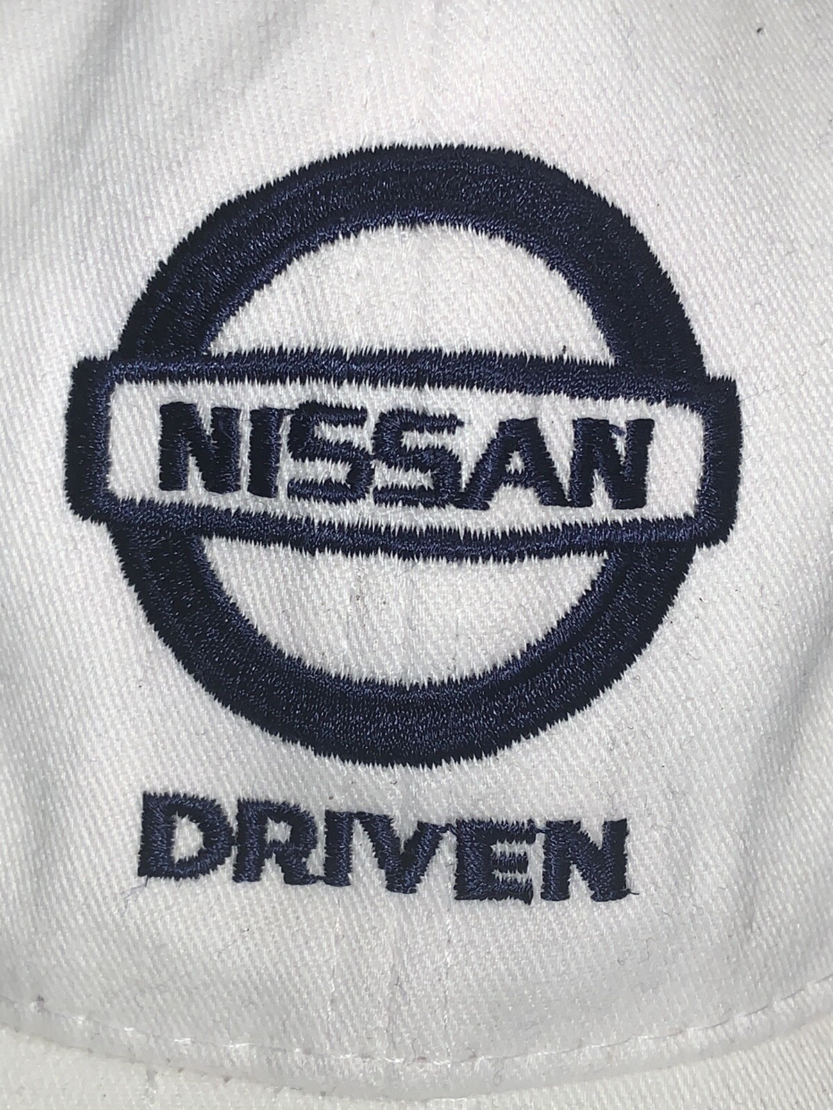 NISSAN DRIVEN HAT CAP ADJUSTABLE STRAPBACK WHITE - image 2