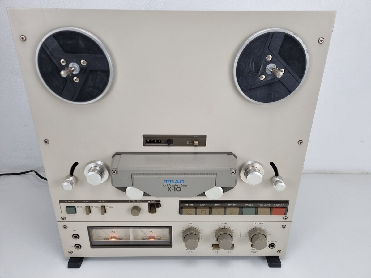 TEAC X10 - Stereo Tape Deck - Working oke - New Belts - Heads