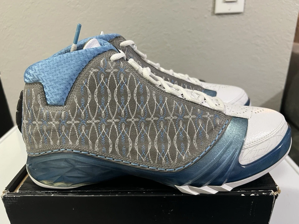 *BRAND NEW* Air Jordan 23 Premier Titanium University Blue w/ CD and Shoe Trees! - Image 2 of 4